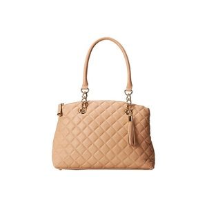 Calvin Klein Geneva Nude Quilted Purse Satchel
